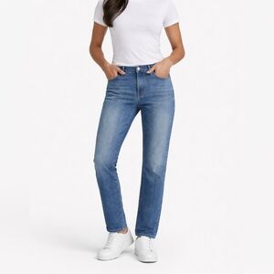 Chaps Denim Elon Wash Slimming Straight Leg Jeans Size 6S